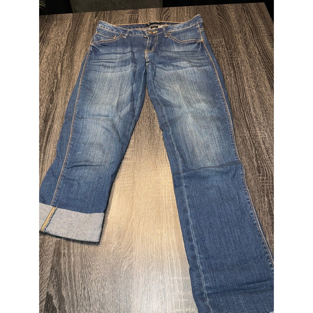 Generra Women's Jeans Size 3 Dark Wash Stretch Denim Y2K Casual Minimalist Every